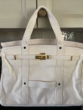 Boatkin like canvas tote new!